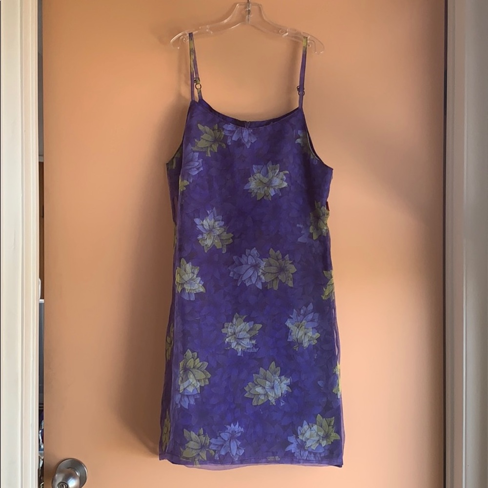 Kenzo Layered Lotus Flower Dress